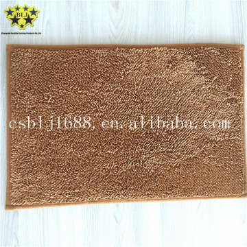 Brown Color Microfiber Bath Door Mat Super Soft Super Absorbent China Supplier