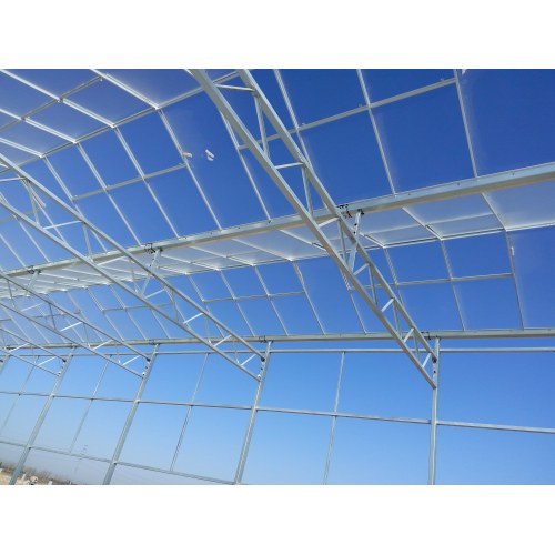 Glass Greenhouse Frame Structure