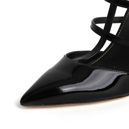 Pointed Toe Multi-strap High Heel Sandals