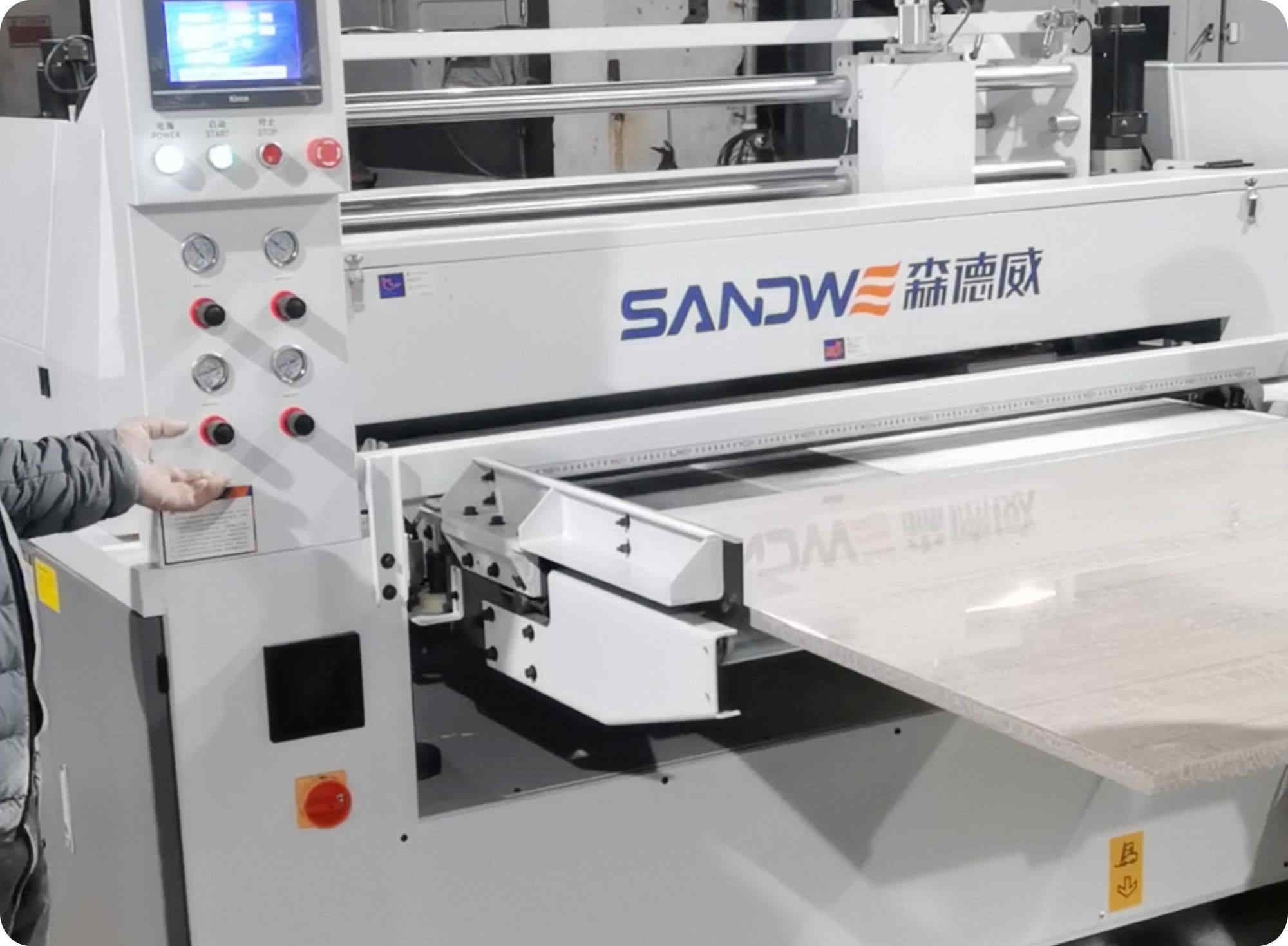 Automatic Steel Round Belt Sander Polishing Machine