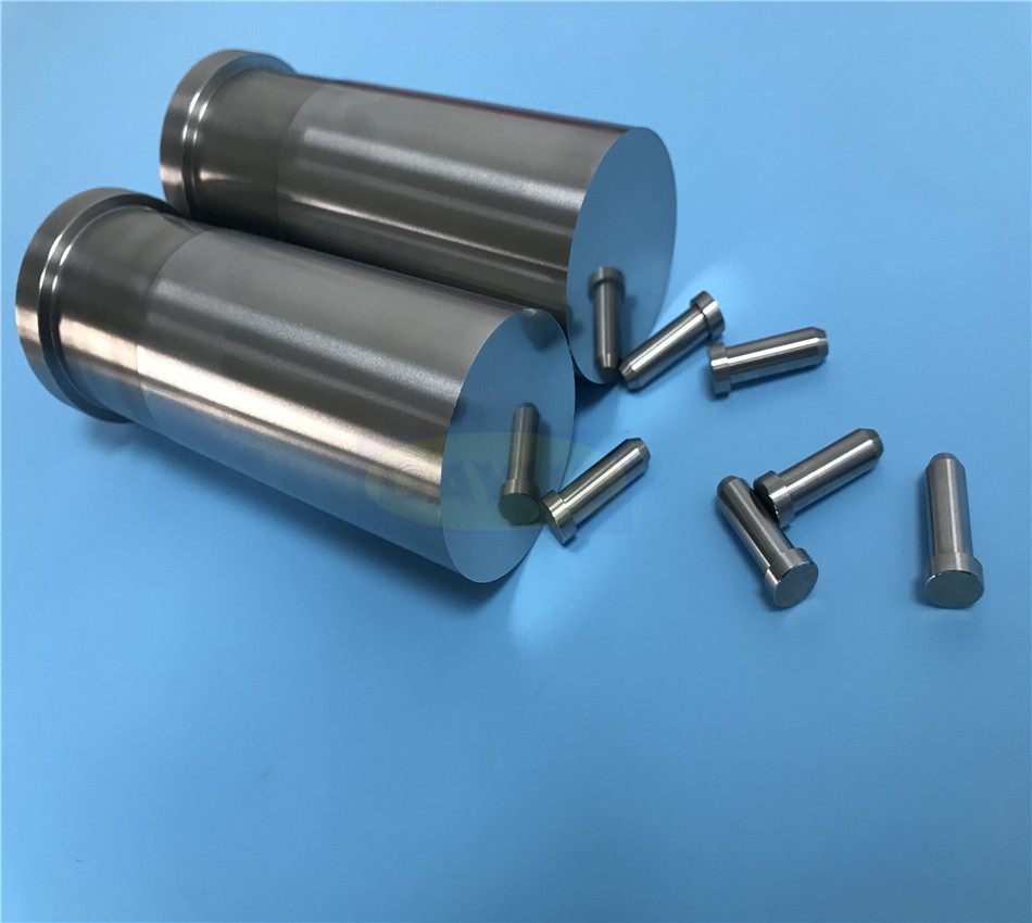 Tungsten carbide tool machining custom threaded pins Grinding shaft parts manufacturer mold parts supplier