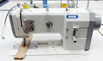 Single Needle Flatbed Lockstitch Sewing Machines with Large Vertical Hook