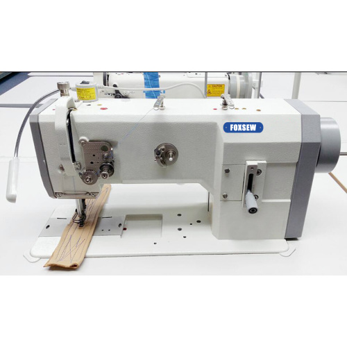 Single Needle Flatbed Lockstitch Sewing Machines with Large Vertical Hook