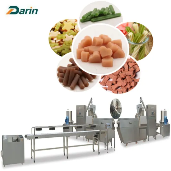 Dog favourite pet treats extruding machines