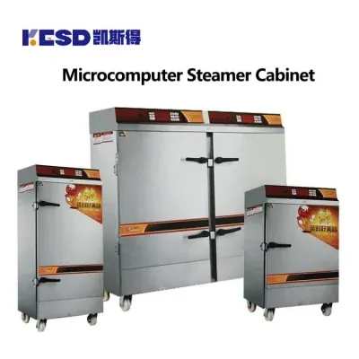 12 Trays 380V Electric Bun Bread Rice Steamer Machine Industrial Food Steamers