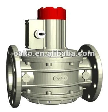AF05B-DN100B Natural gas solenoid valve with detector 24V
