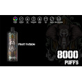 Fabones increíbles 8000puffs Pen de vape desechable