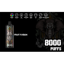 Fabones increíbles 8000puffs Pen de vape desechable