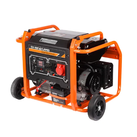 220V 8500W 3000W 5KW Gasoline/Petrol Portable Power Generator for Home in China
