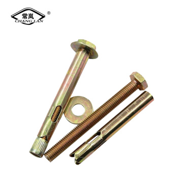 Outer hexagon expansion bolt floor expansion bolt