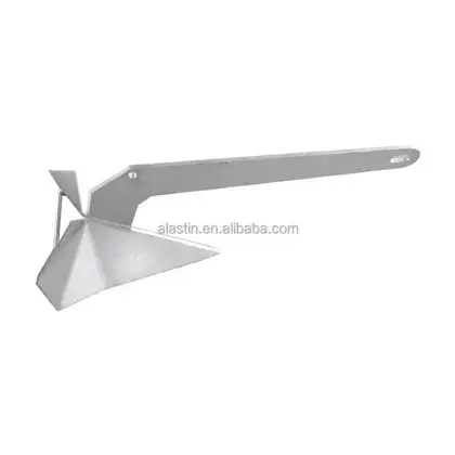 Marine Hardware 4 KG Hot Dip Galvanized Boat Anchor Delta Type Anchor