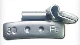 Fe Clip-on Wheel Balance Weight model A