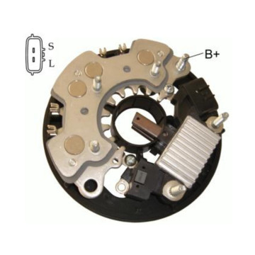 12V Rectifier Regulator Assembly for NISSAN Maxima Alternator IHR770 IH774 13826