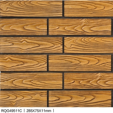 wood look tile cloud wood rock porcelain bricks wall tiles for background of hotel & villa construction decoration