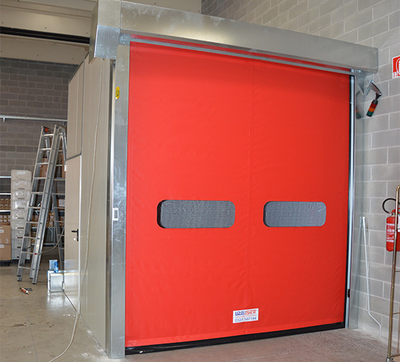 Cold Insulation Aluminum Alloy Rapid High Speed Door