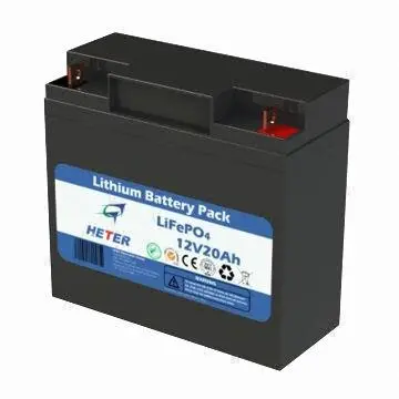LiFePO4 Battery Pack with 12V/20Ah