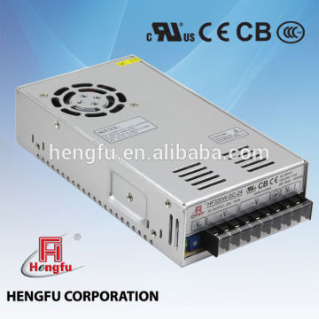 320W Single Output Switching Power Supply With PFC UL CE 7.5V 13.5V