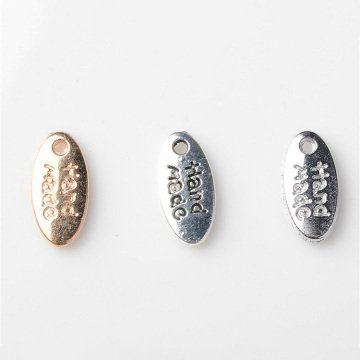 Handmade Luxury Metal Hang Tags with Logo