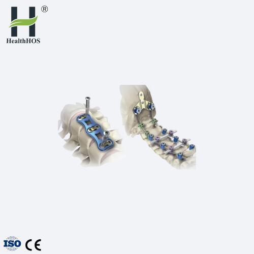 implantes de placa de titanio ortopédicos Spine series