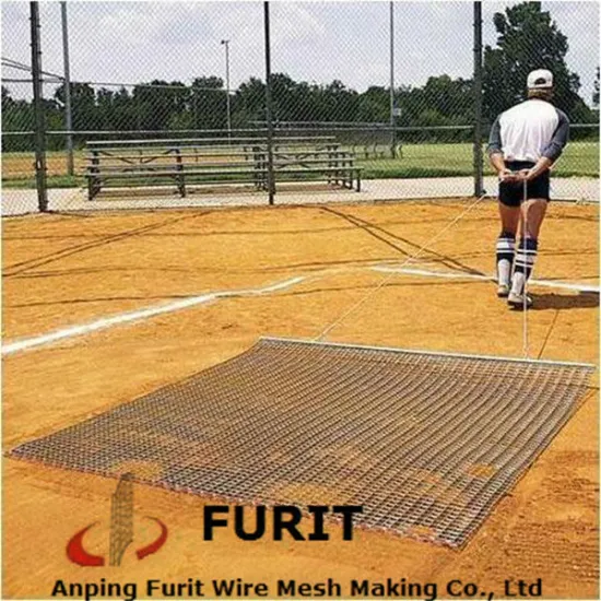 Polished Steel Drag Mat for Ground Leveling