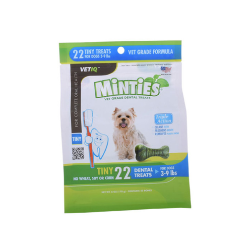 Plastic packaging bags for pet food