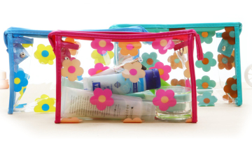 clear pvc cosmetic bag