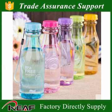 unbreakable leak-proof plastic portable soda bottle soda bottles frosted