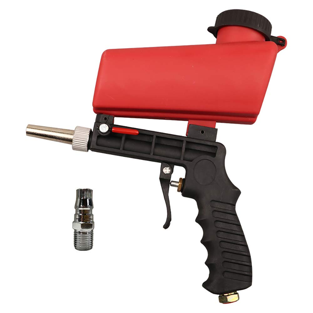 Sandblaster Sand Blaster Gun Kit, Soda Sand Glassing Εργαλείο ψεκασμού για τον συμπιεστή αέρα, Sand Blasters Portable