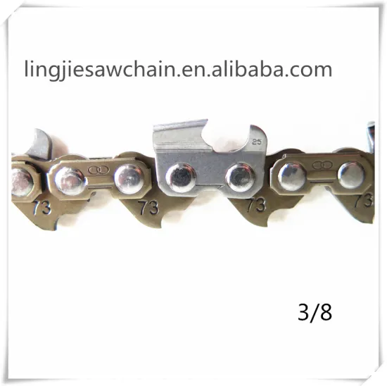wood cutting machine/chainsaw spares 3/8" saw chain made in China