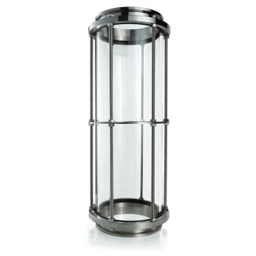Stainless Steel Sanitary Short Pipe Sight Glass with Ferrules Both Ends