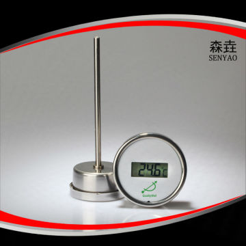 waterproof digital probe thermometer with probe