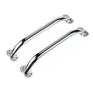 Popular Fitting 316 Stainless Steel Mirror Polish Rope Base Handrail Handle Parts For Boat