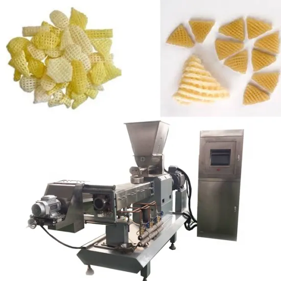 China Automatic Baking 3D 2D Papad Pani Puri Pellets Pasta Snacks Extruder Machines