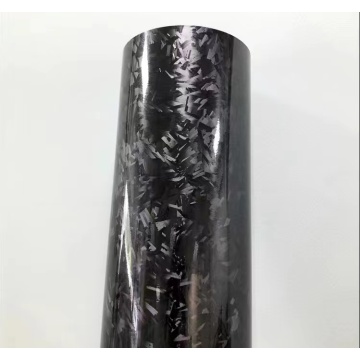 3D Forged Carbon Fiber Black Car Vinyl Film