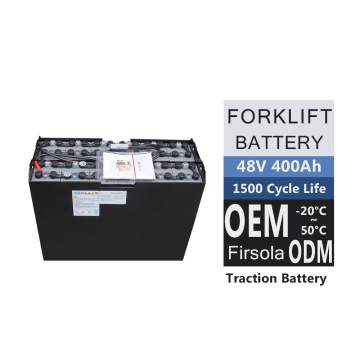 Batterie de chariot élévateur 48V 400AH pour Tailift FB15