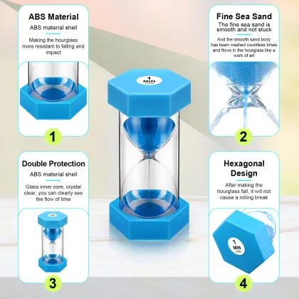 Hot Selling Space Theme Liquid Hourglass Timer: Creative Astronaut and Sand Timer Toy