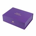 Urlaub lila Geschenk magnetischer Luxus -Schmuckverpackungsschachtel