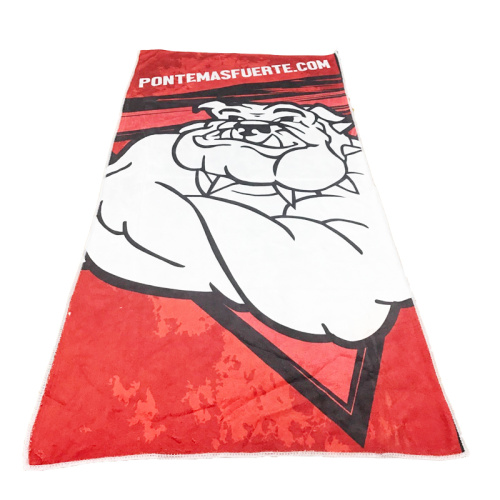 Turkish 100% Polyester Towel Beach With Pocket