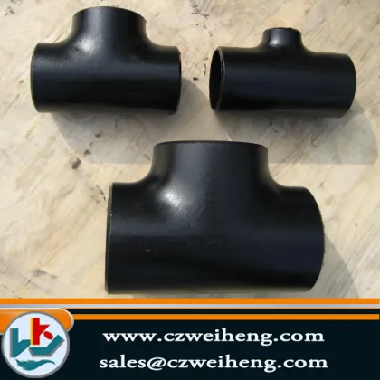 DIN standard butt weld pipe tee