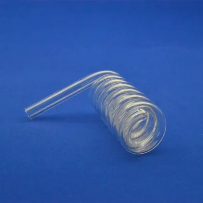 HF Wholesale Helical Quartz Tubes & Glass Coil Tubes