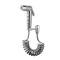 Self-Cleaning Bronze Travel Bidet Sprayer Set with Flexible Hose and Holder