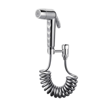 Self-Cleaning Bronze Travel Bidet Sprayer Set with Flexible Hose and Holder