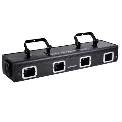 Professional Full Color Animation 4 Eyes Moving Head Beam Disco Laser Light for DJ Clubs and Bars