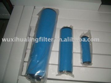 DD120 Atlas Copco Filter Replacement with Blackened Aluminium Alloy Caps