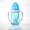 Gyerekek ivóvíz palack baba szalma kupa