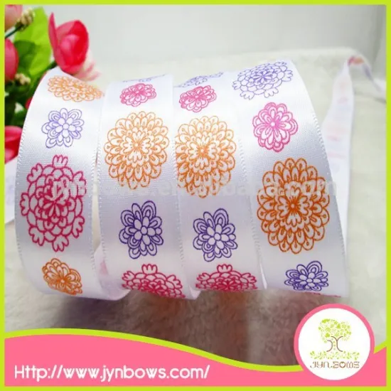 2015 Wholesale high strength decoration custom satin ribbon