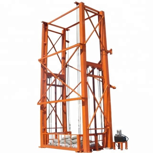 Chain Guide Rail Hydraulic Lifting Platform