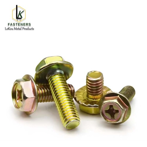 Болт с шестигранной головкой и зубчатым фланцем Phillips Drive