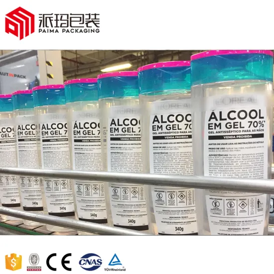 Automatic Bottle Filling Machine for Cosmetics and Detergents