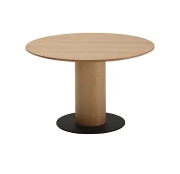 White Oak Round Table Dining Room Set